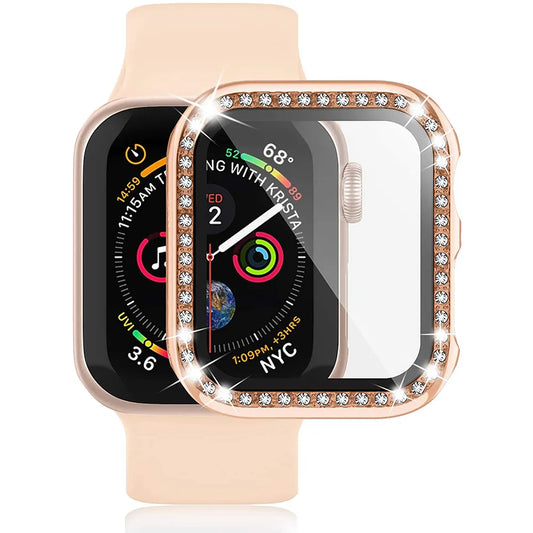 Diamond Screen Protector Case For Apple Watch